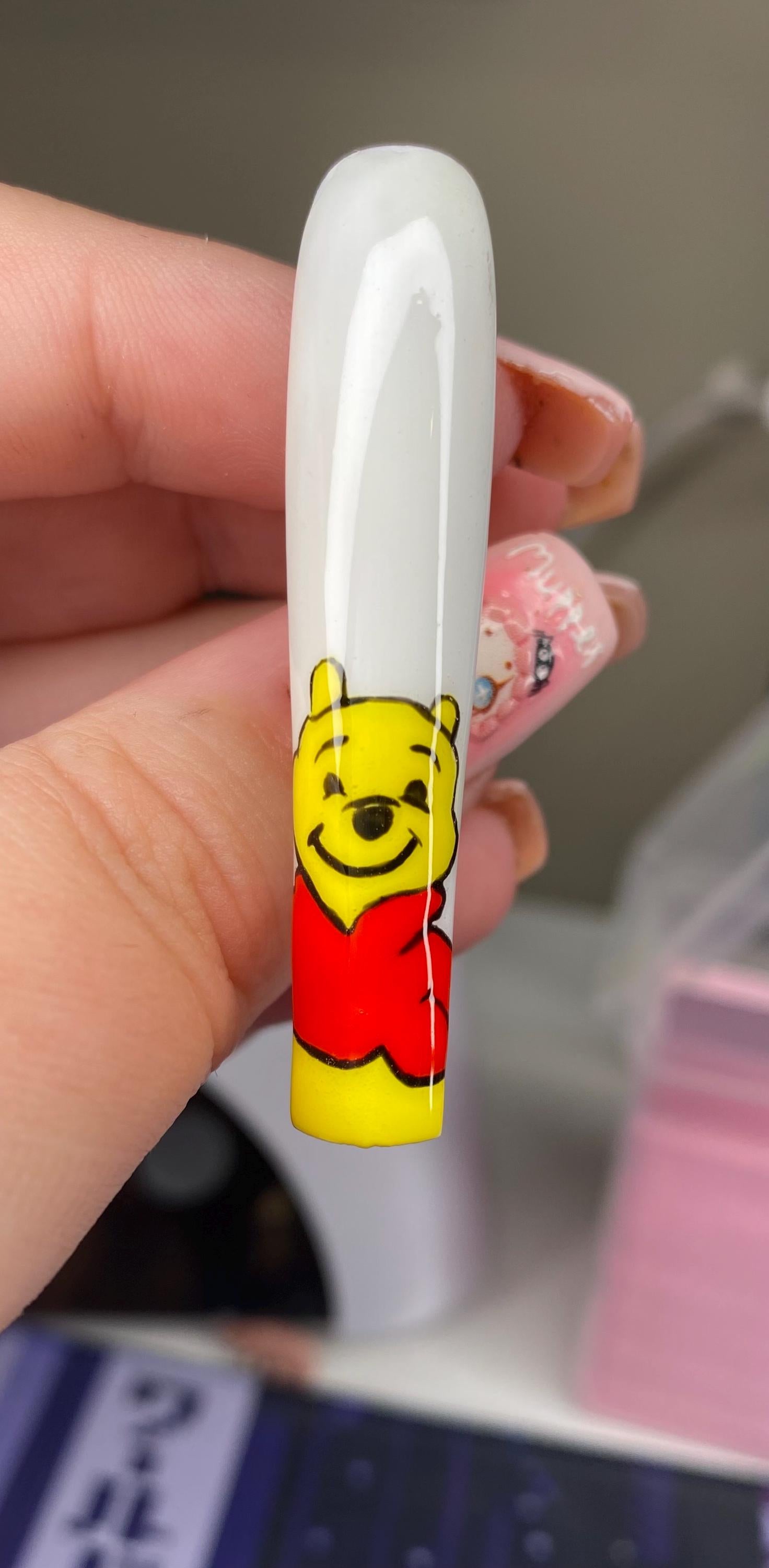 Custom hand painted press on nails - custom set - personal gifts - gifts for her